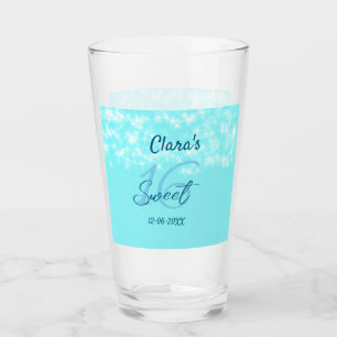 Verre Turquoise turquoise agate doux 16 anniversaire ajo