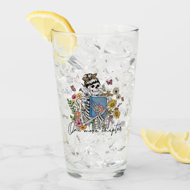 Verre Un autre chapitre Squelette floral (Devant glace)