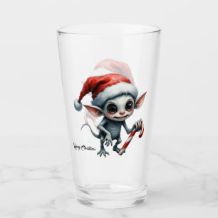 Verre Un elfe de Noël avec Sucre de canne.