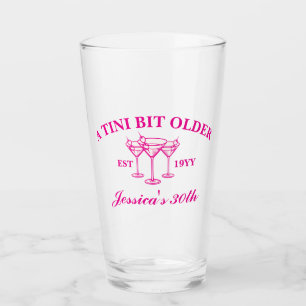 Verre Un Tini Un Peu Plus Ancien Martini Personnalisé An