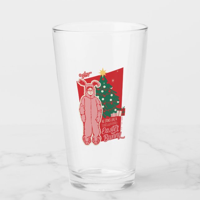 Verre Une histoire de Noël | Lapin De Pâques Dérangé (Devant)