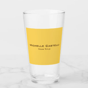 Verre Unique professionnel classique simple