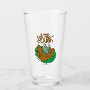 Verre Vacances de Noël Sauvez le cou pour moi, Clark