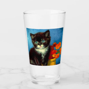 Verre Van Gogh Tuxedo Cat