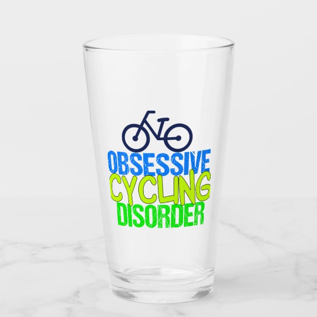 Verre Vélo drôle (Devant)