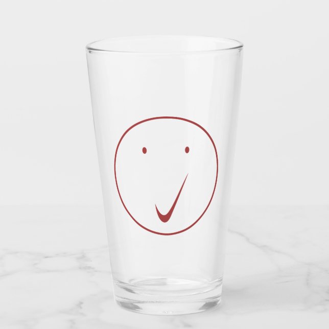 Verre Vérifier la face - Tick, Transp/Red. (Devant)