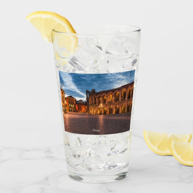 Verre Vérone (Devant glace)