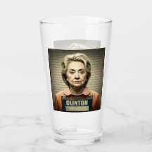 Verrouillez-La ! - Hillary Clinton Glass