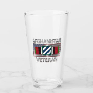 Verre Vétéran de la 3e Division d'Infanterie en Afghanis