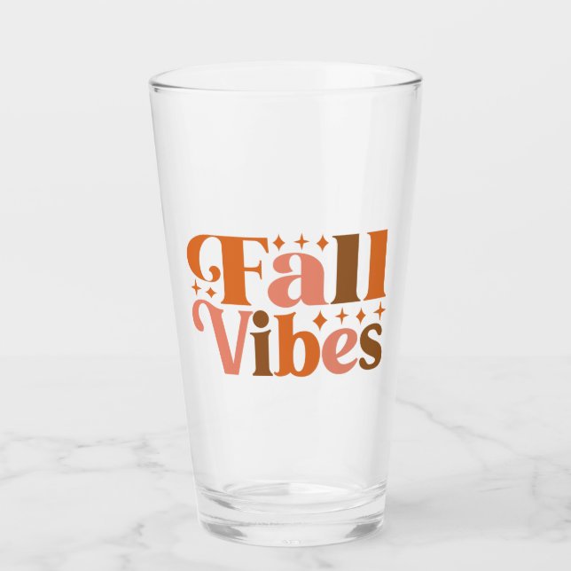 Verre Vibes d'automne (Devant)