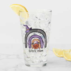 Verre Vibes de sorcière noir arc-en-ciel