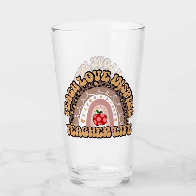 Verre Vie de l'enseignant (Devant)