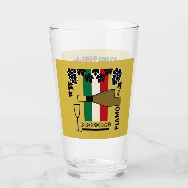 Verre Vin pétillant de Prosecco (Devant)