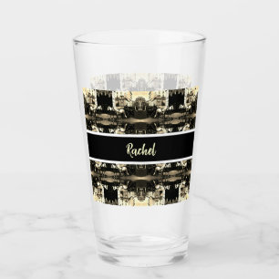 Verre Vintage Autriche Vienne Dreimaderlhaus Fiaker