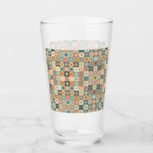 Verre Vintage, patchwork, paré
