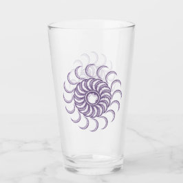 Verre Vitre enfant de lune violette