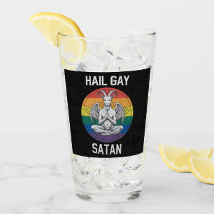 Verre Vive Gay Satan Drôle Gothique Gothique Chèvre LGBT
