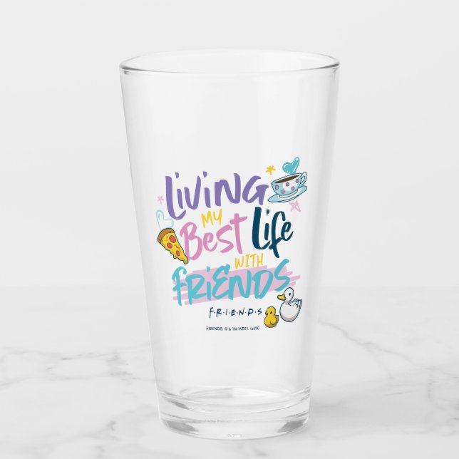 Verre Vivez ma vie avec AMIS™ (Devant)