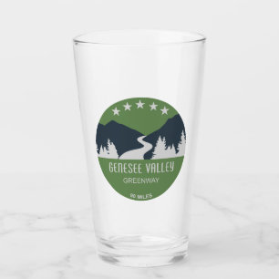 Verre Voie verte de Genesee Valley New York