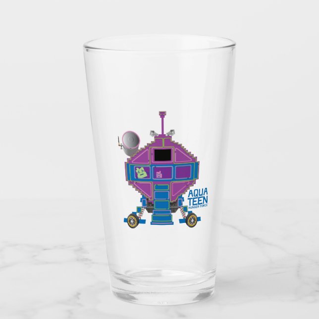 Verre Voiture Aqua Ado Hunger Force Mooninites (Devant)