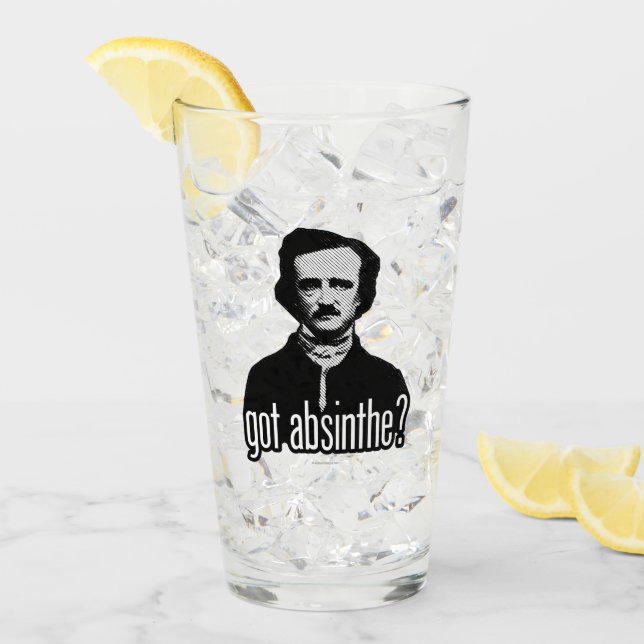 Verre vous avez absinthe ? (Devant glace)