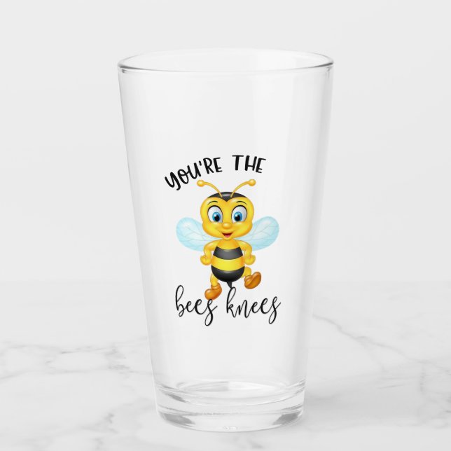 Verre Vous êtes les genoux des abeilles | Saint Valentin (Devant)