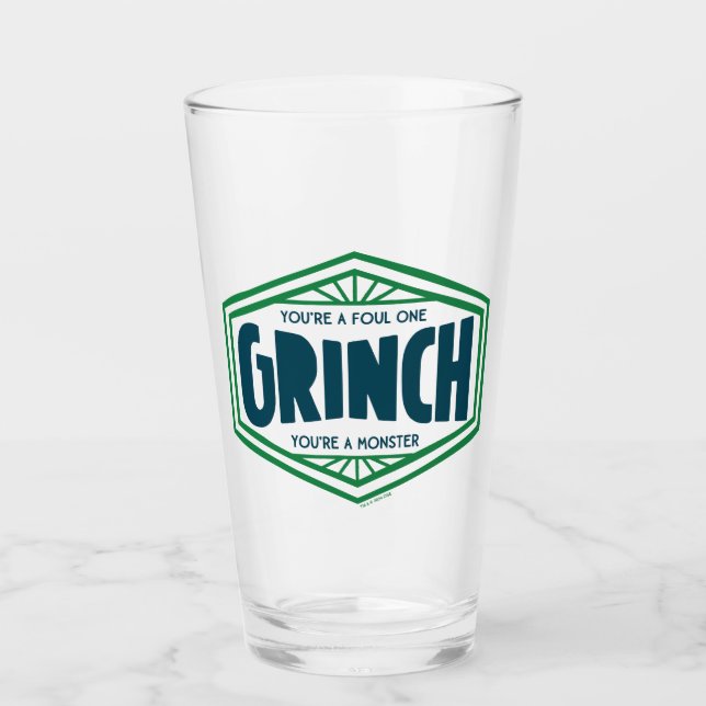 Verre Vous êtes un Grinch infect (Devant)