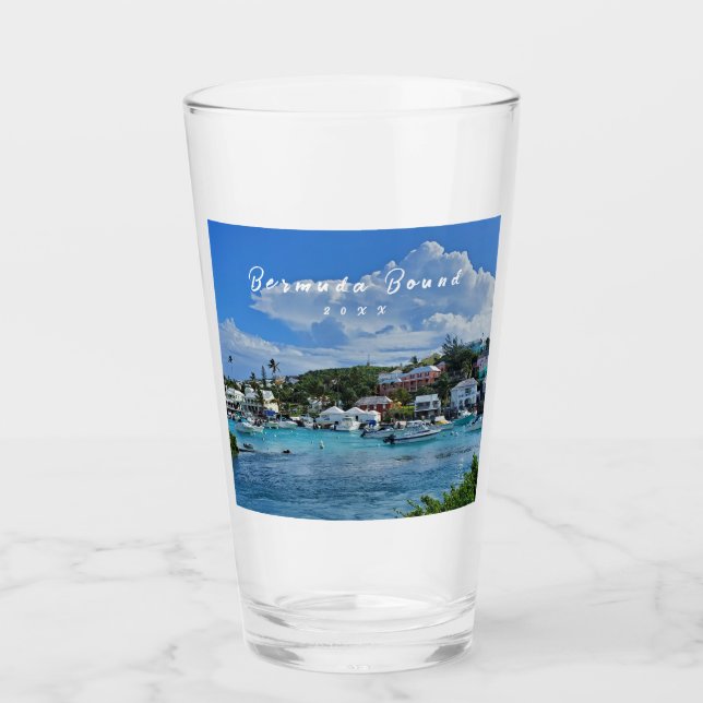 Verre Voyage Commémoratif Island Life (Devant)
