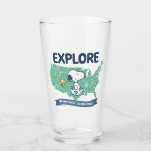 Verre Voyage sur route Explorez les cacahuètes
