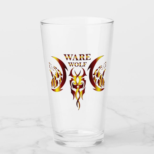 Verre Ware Wolf Drinkware (Devant)