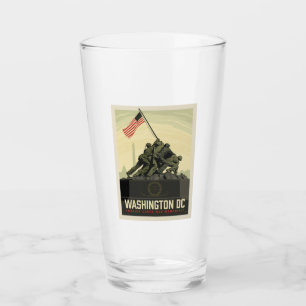 Verre Washington, DC Mémorial de guerre du Corps marit