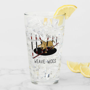 Verre Weave Woes - agilité amusant coincé chien oops