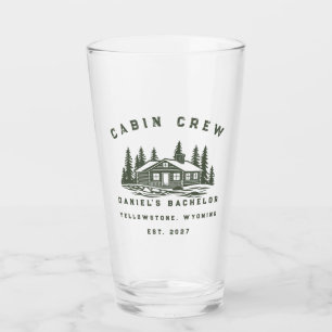 Verre Week-end de camping personnalisé pour enterrement