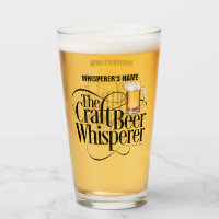 Verre Whisperer de bière artisanale