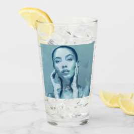 Verre "Woman in Blue"