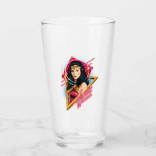 Verre WW84 Insigne de personnage de Wonder Woman Retrow