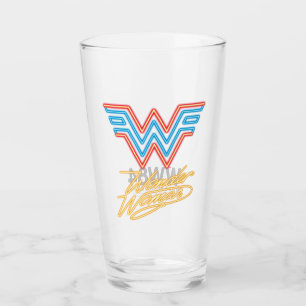 Verre WW84 Logo de la femme Wonder Neon Light