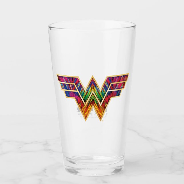 Verre WW84 | Logo de Wonder Woman Kaleidoscope (Devant)