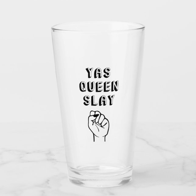 Verre Yas Queen Slay (Devant)