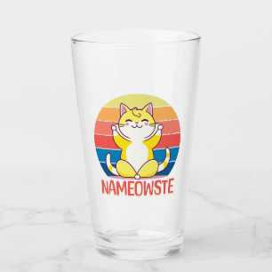 Verre Yoga cat
