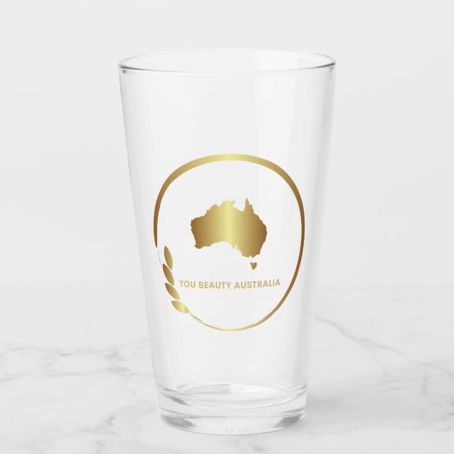 Verre You Beauty Australia Schooner (Devant)