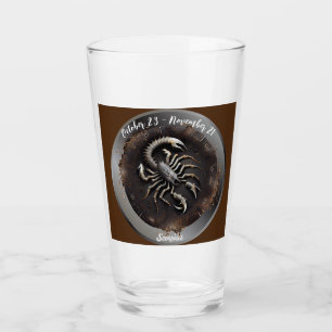 Verre Zodiaque Scorpion Personnaliser Personnellement