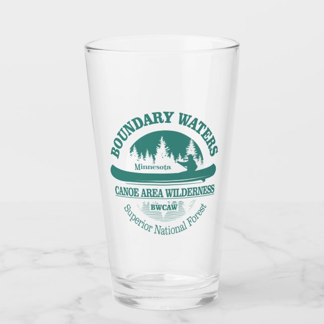 Verre Zone de canot des eaux limitrophes (Devant)