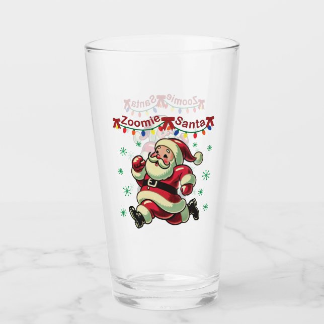 Verre Zoomie Père Noël Noël (Devant)