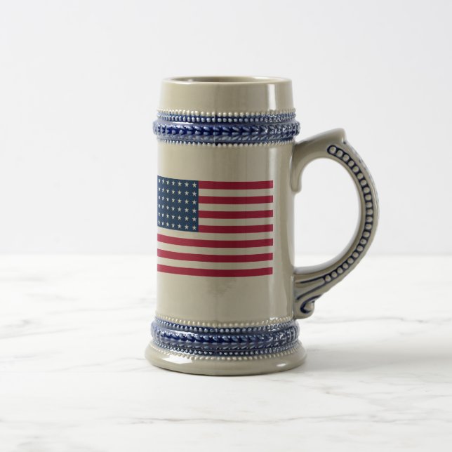  Verres à bière drapeaux USA, mugs et chopes USA (Droite)