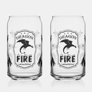 Verres à boire Fantasy Gothique Dragons Volants No