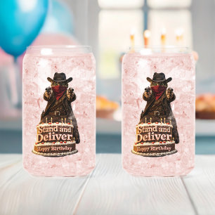 Verres à boire stand and deliver chat sauvage moui