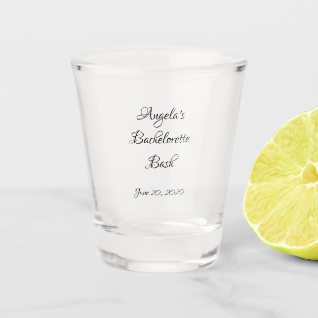 Verres à liqueur personnalisés (Devant)