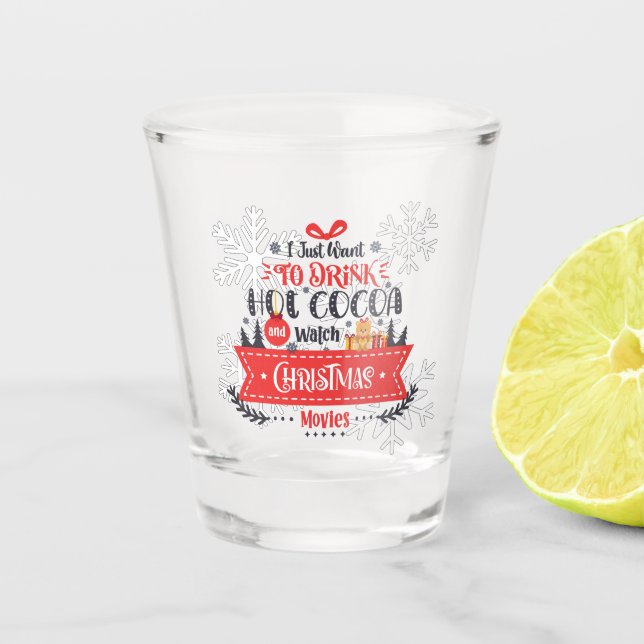 Verres à shot de Noël  (Devant)