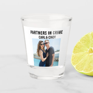 VERRES À SHOT PHOTO PARTENAIRES DE CRIME DRÔLE